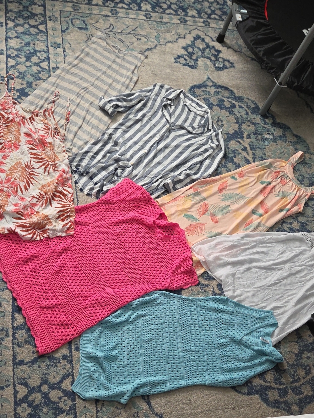 Lot Of 7 Bathing Suit Cover Ups